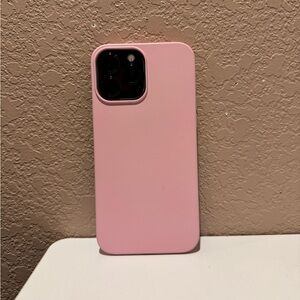 Pink Silicone Phone Case